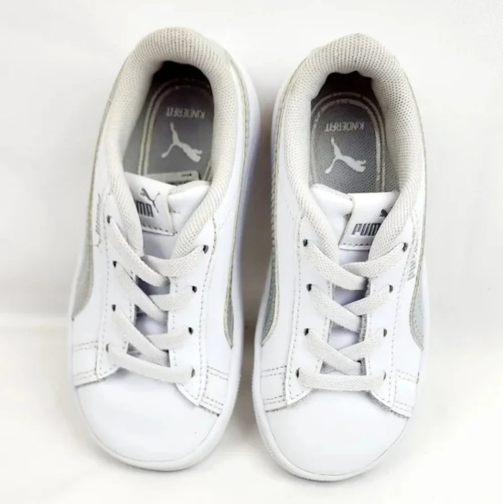 Puma white toddler sneakers Size 8C
